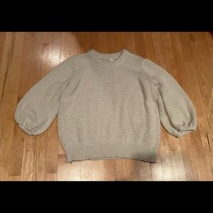 A NEW DAY Cream Pullover Sweater